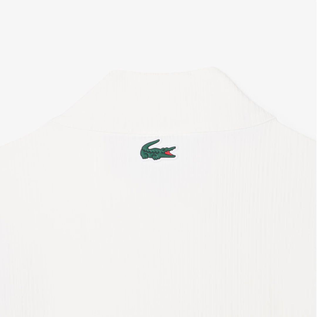 Lacoste Women's Badge Accent Heritage Tennis Dress - Flour/Navy