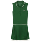 Lacoste Women's Heritage Tennis Dress - Green/White