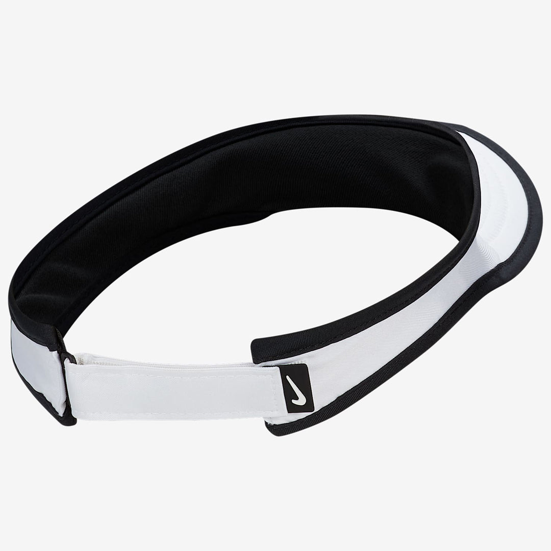 Nike Junior DriFit Ace Visor - White/Black