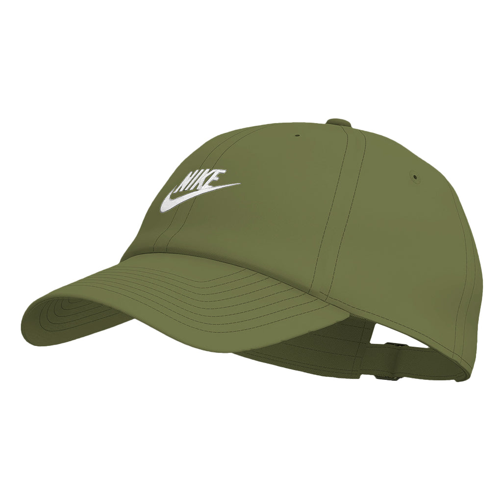 Nike Club Futura Hat - Medium Olive/White