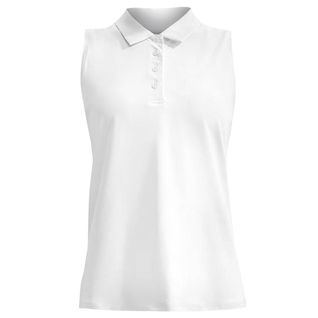 Nike Women's Victory Sleeveless Polo - White