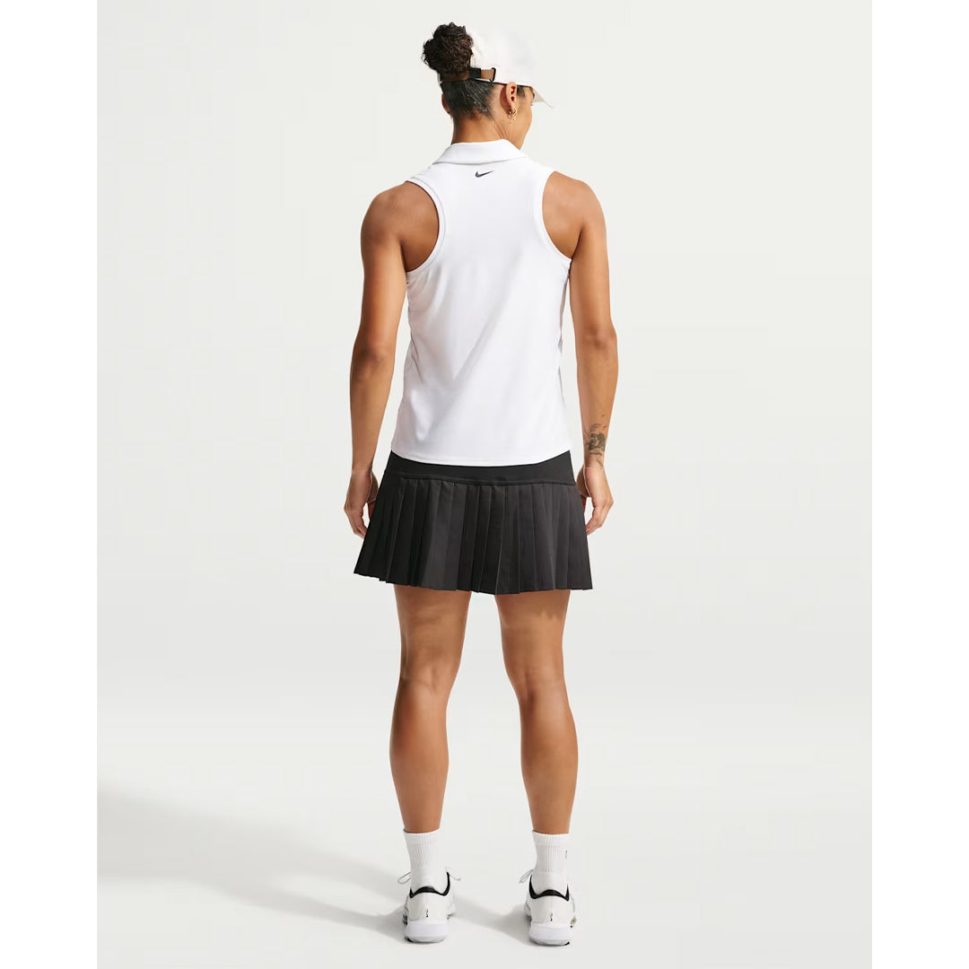 Nike Women's Victory Sleeveless Polo - White