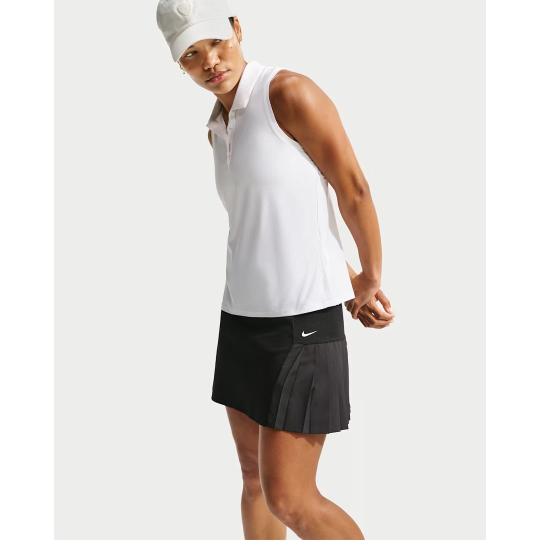 Nike Women's Victory Sleeveless Polo - White