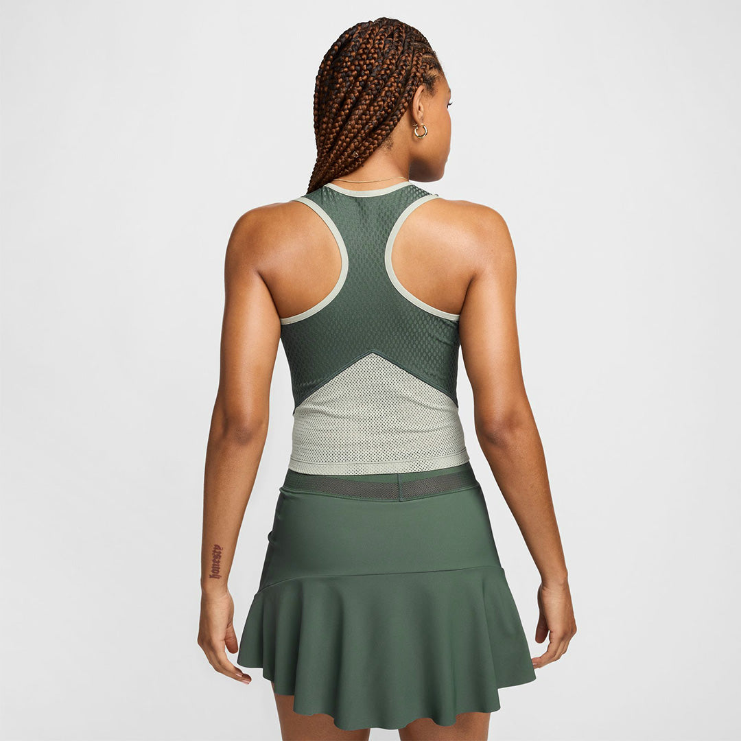 Nike Women's Slam NY Tank - Vintage Green/Jade Horizon