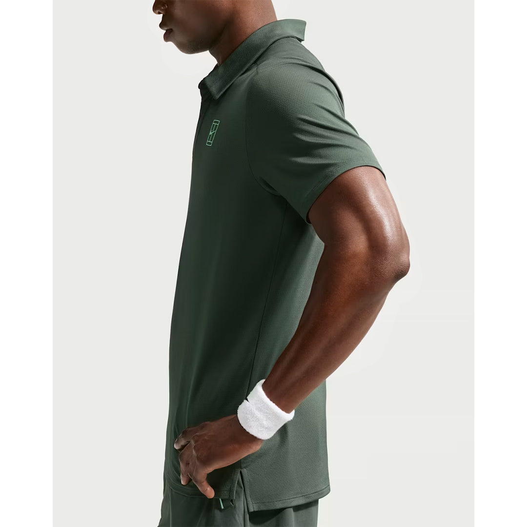 Nike Men's Advantage Polo - Camo Green