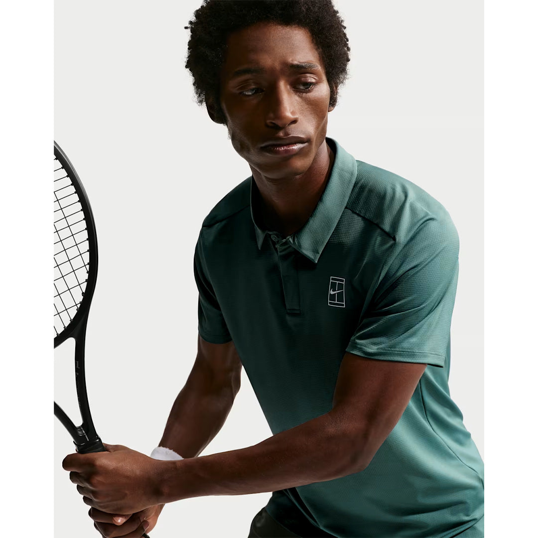 Nike Men's Advantage Polo - Mineral Slate