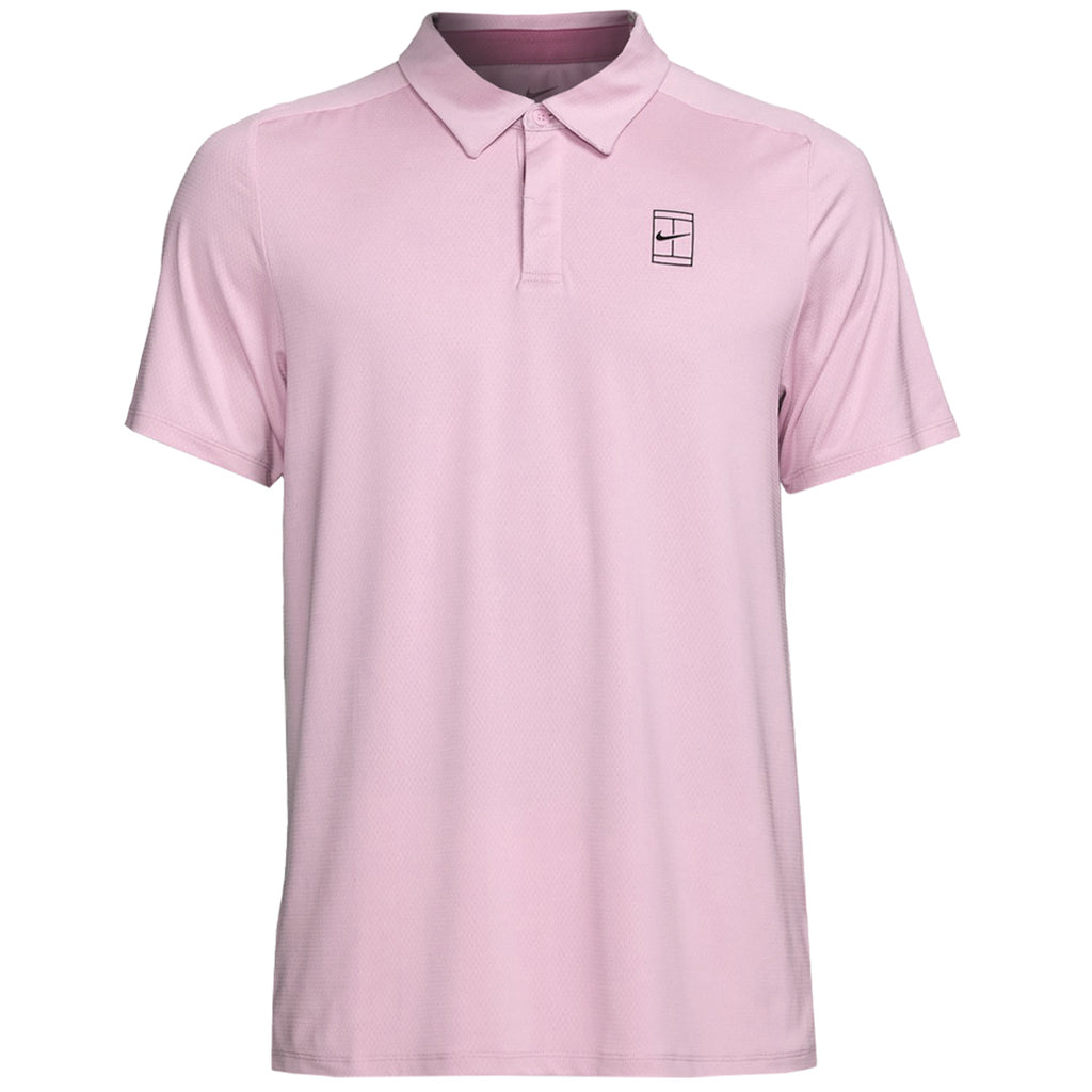 Nike Men's Advantage Polo - Pink Foam
