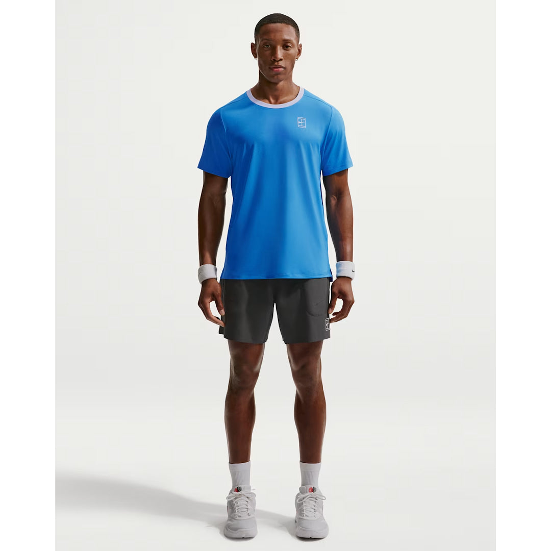 Nike Men's Advantage Court Top - Light Photo Blue