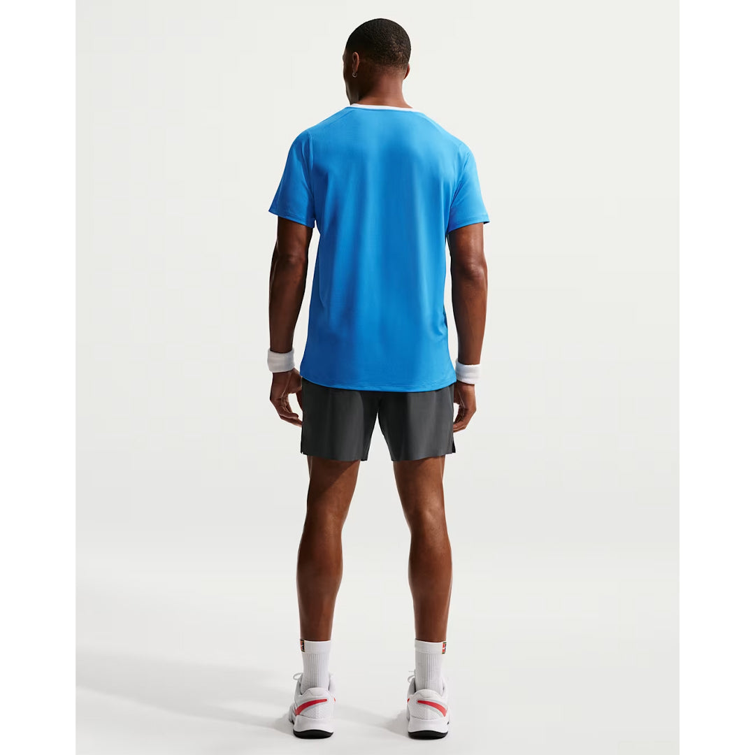 Nike Men's Advantage Court Top - Light Photo Blue