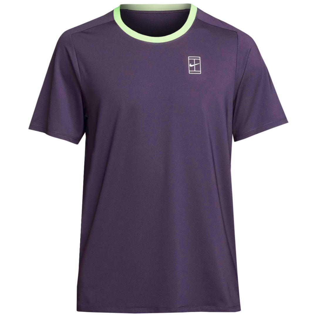 Nike Men's Advantage Court Top - Dark Raisin