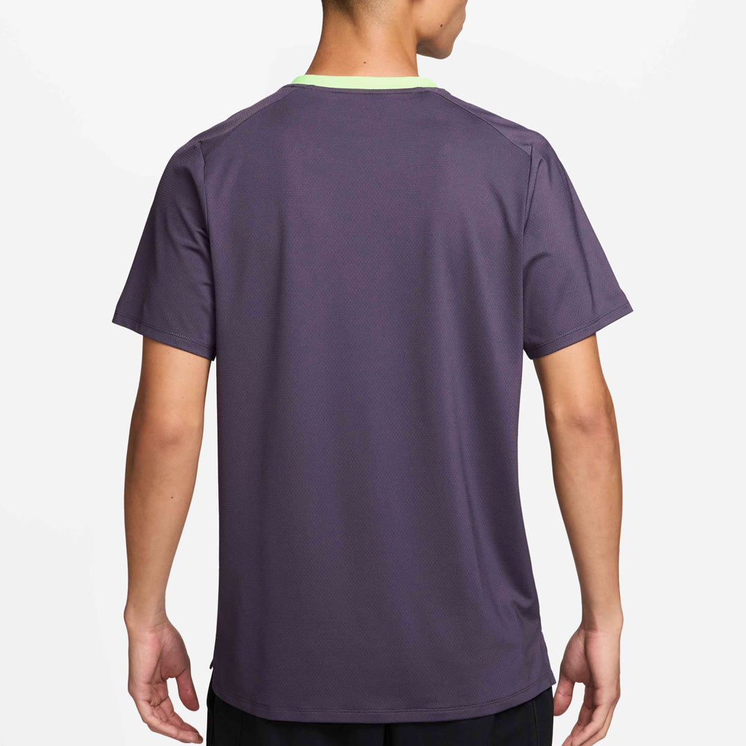 Nike Men's Advantage Court Top - Dark Raisin