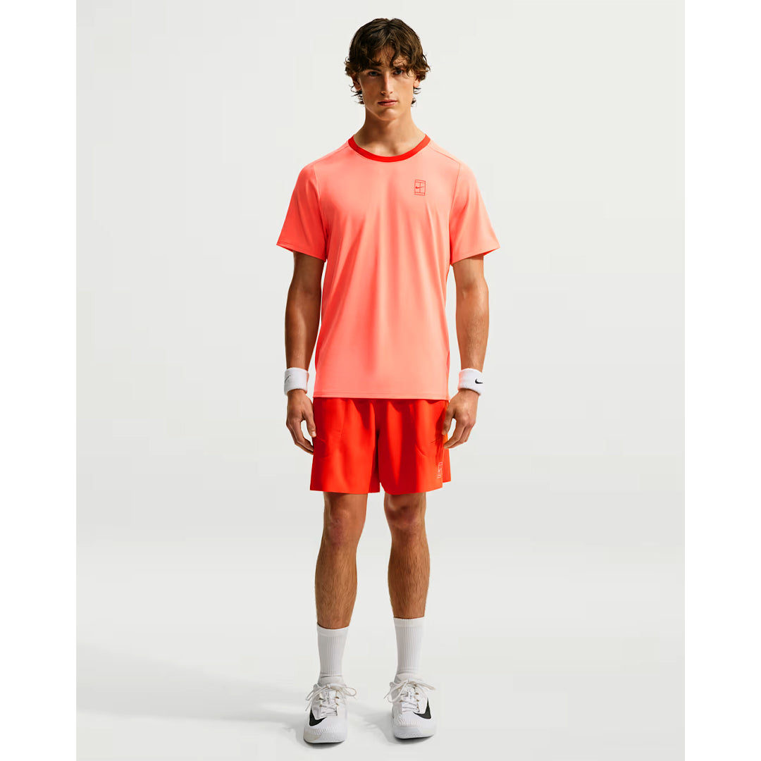 Nike Men's Advantage Court Tee - Atomic Red