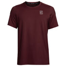 Nike Men's Advantage Court Top - Burgundy Crush/White