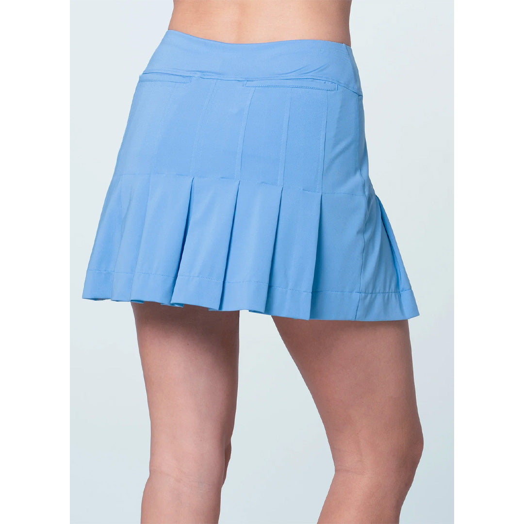 Lucky In Love Women's Golf Course Skort - Periwinkle