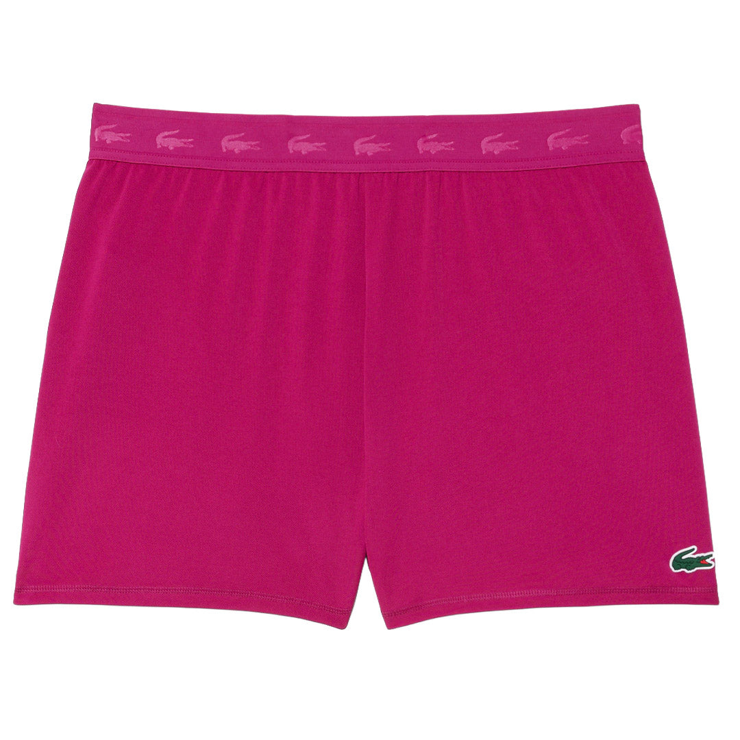 Lacoste Women's Ultra Dry Training Pique Short - Rubine Red