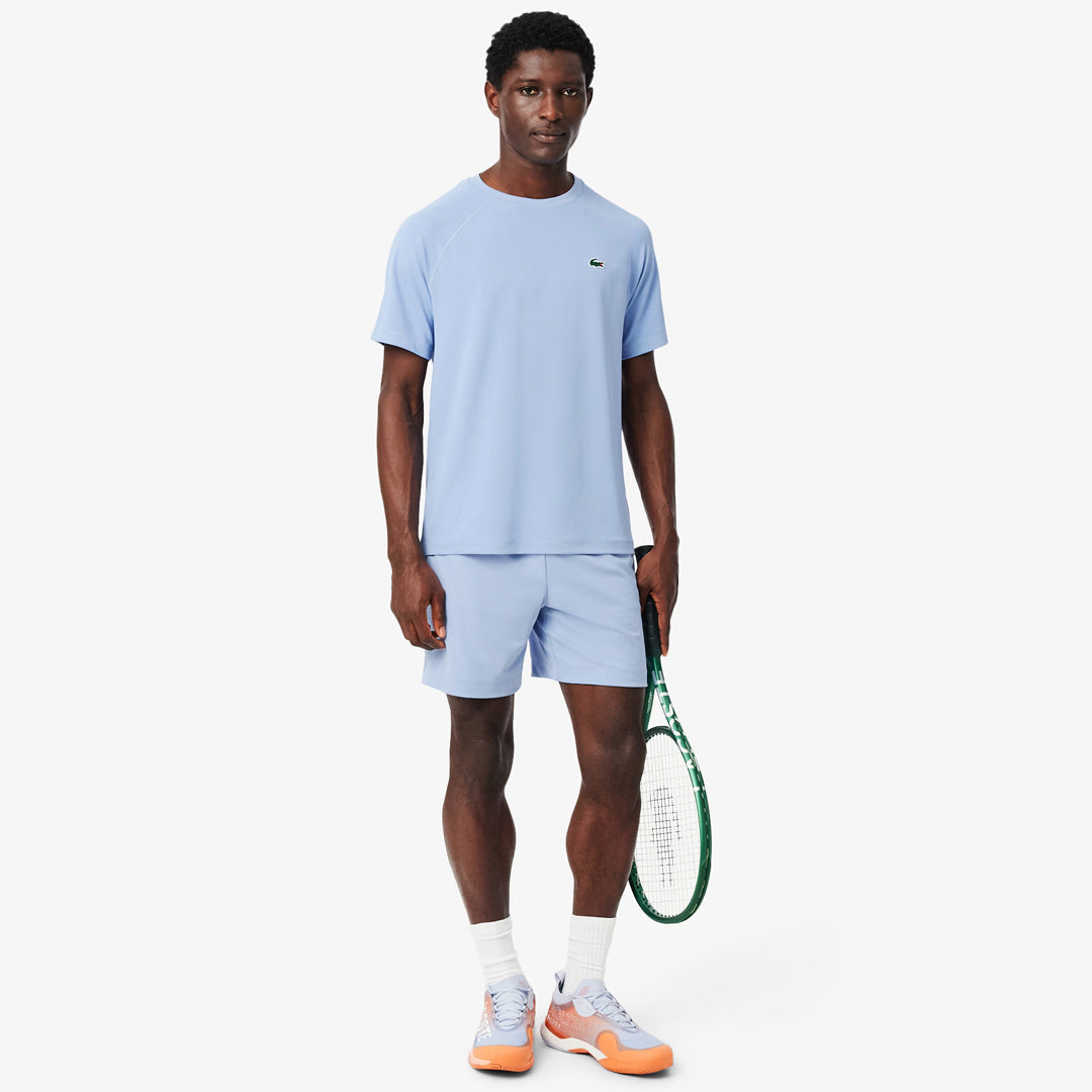 Lacoste Men's Ultra Dry Training Short - Light Blue