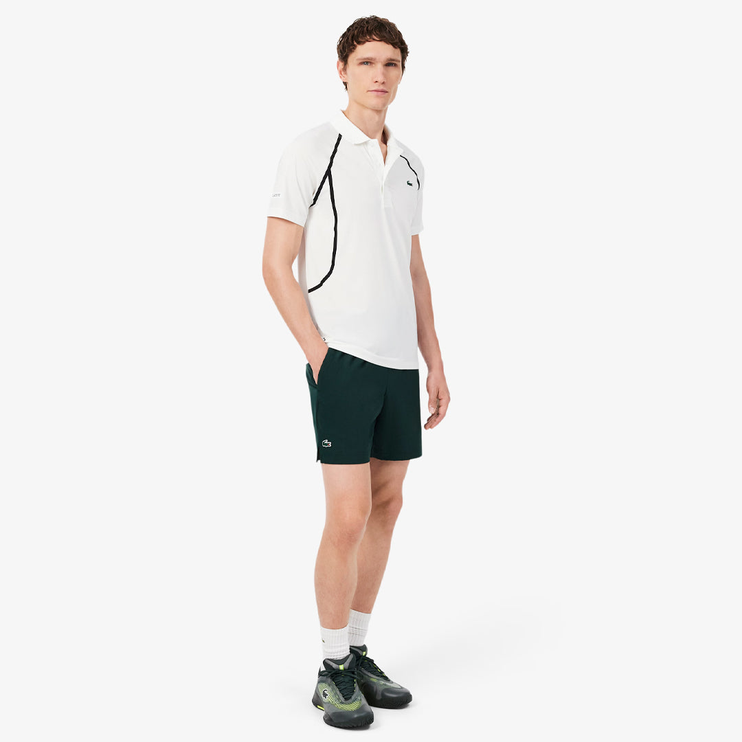 Lacoste Men's Ultra Dry Tennis Short - Sinople