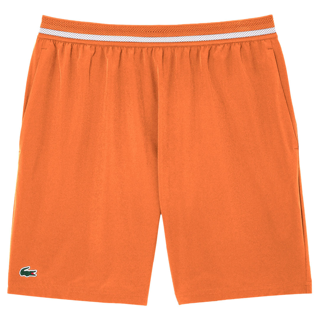 Lacoste Men's Djokovic X Tennis Short - Orange/White