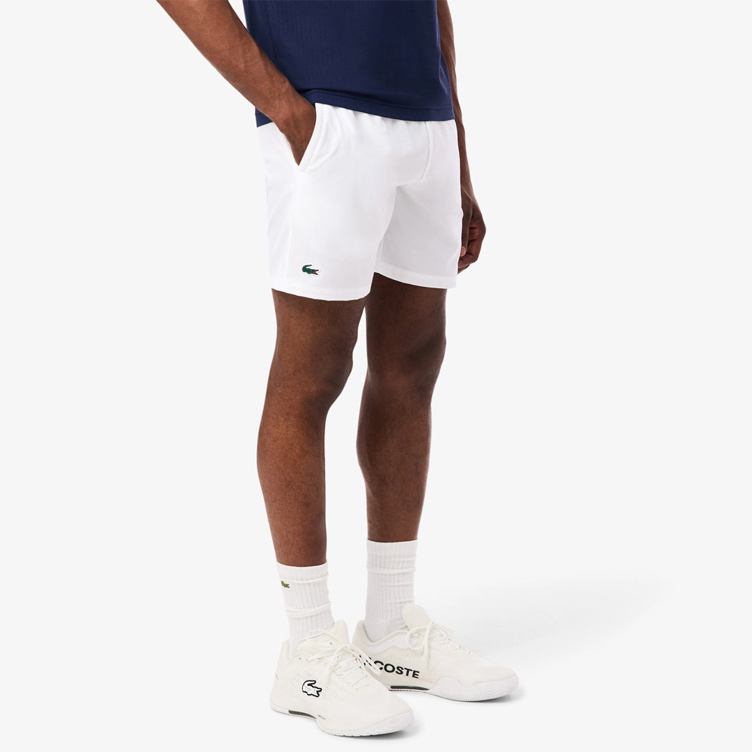 Lacoste Men's Ultra Dry Stretch Short - White