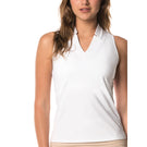 Lucky In Love Chi Chi Tank - White