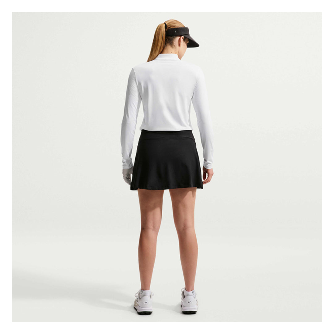 Nike Women's Victory UV 1/2 Long Sleeve Zip - White