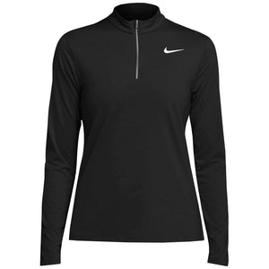 Nike Women's Victory UV 1/2 Zip Long Sleeve - Black