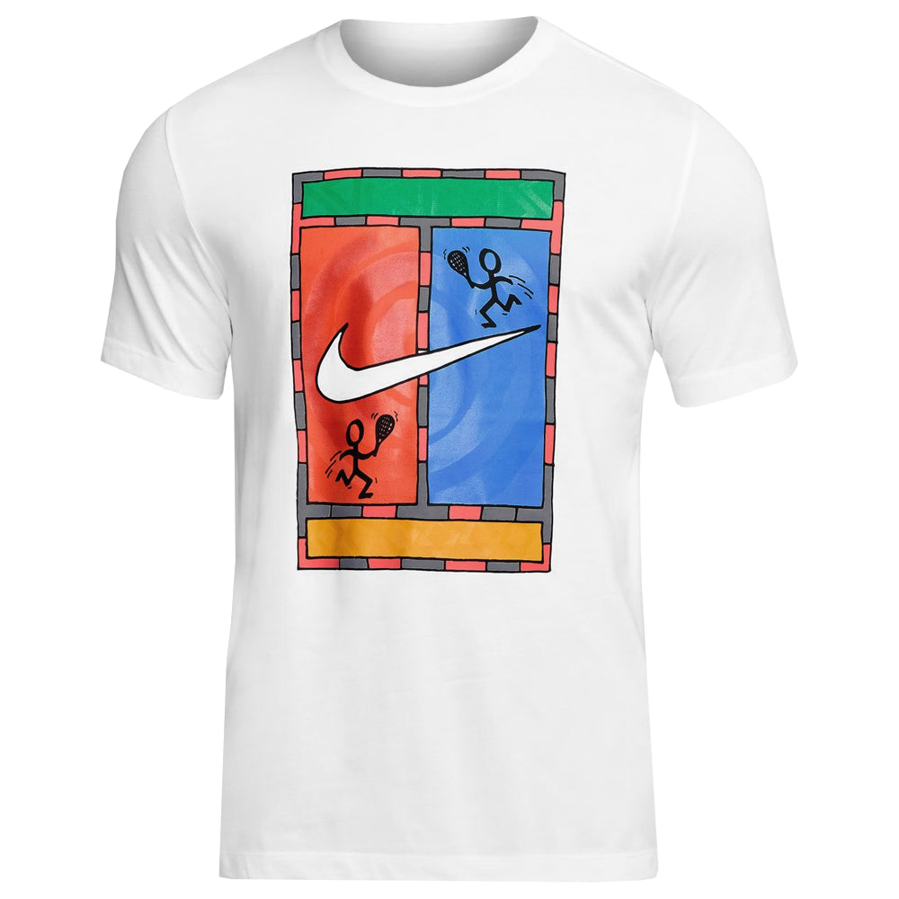 Nike Men's Court Dri-Fit Tee - White