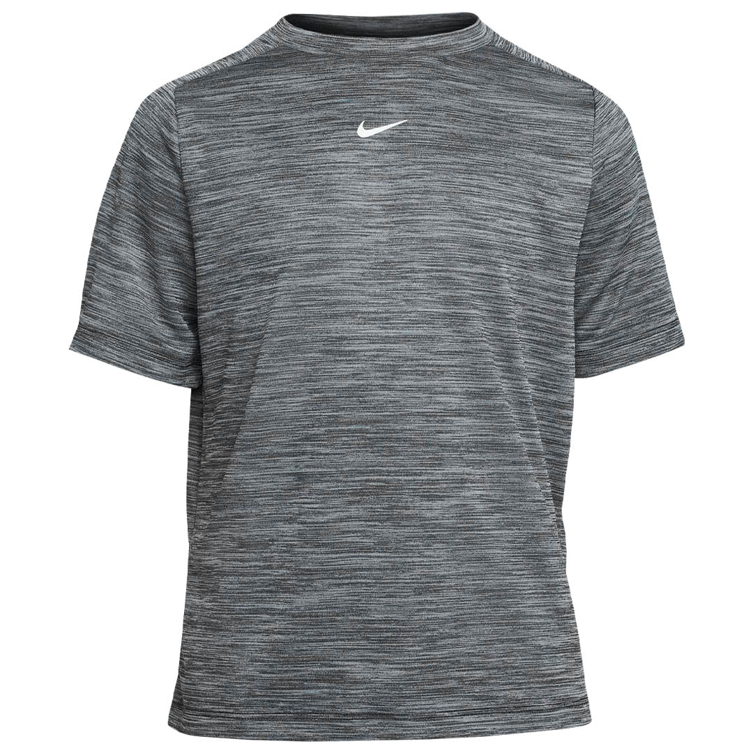 Nike Junior Multi Short Sleeve Tee - Heather Black