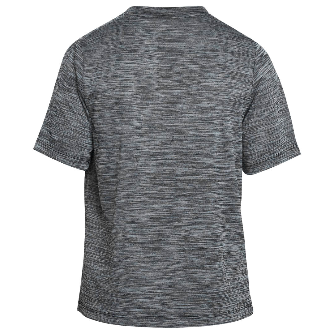 Nike Junior Multi Short Sleeve Tee - Heather Black