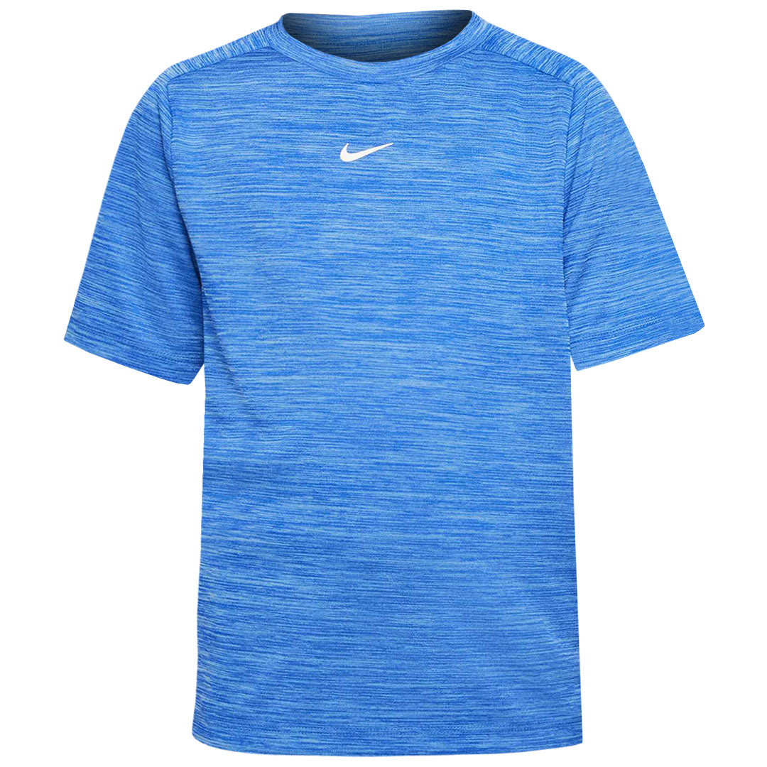 Nike Junior Multi Short Sleeve Tee - Blue Heather