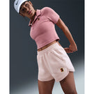 Nike Women's Heritage Fleece Short - Slit Red