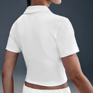 Nike Women's Heritage Cropped Polo - White