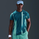 Nike Men's Victory Print Shirt - Blue Force/White