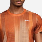 Nike Men's Victory Print Shirt - Campfire Orange