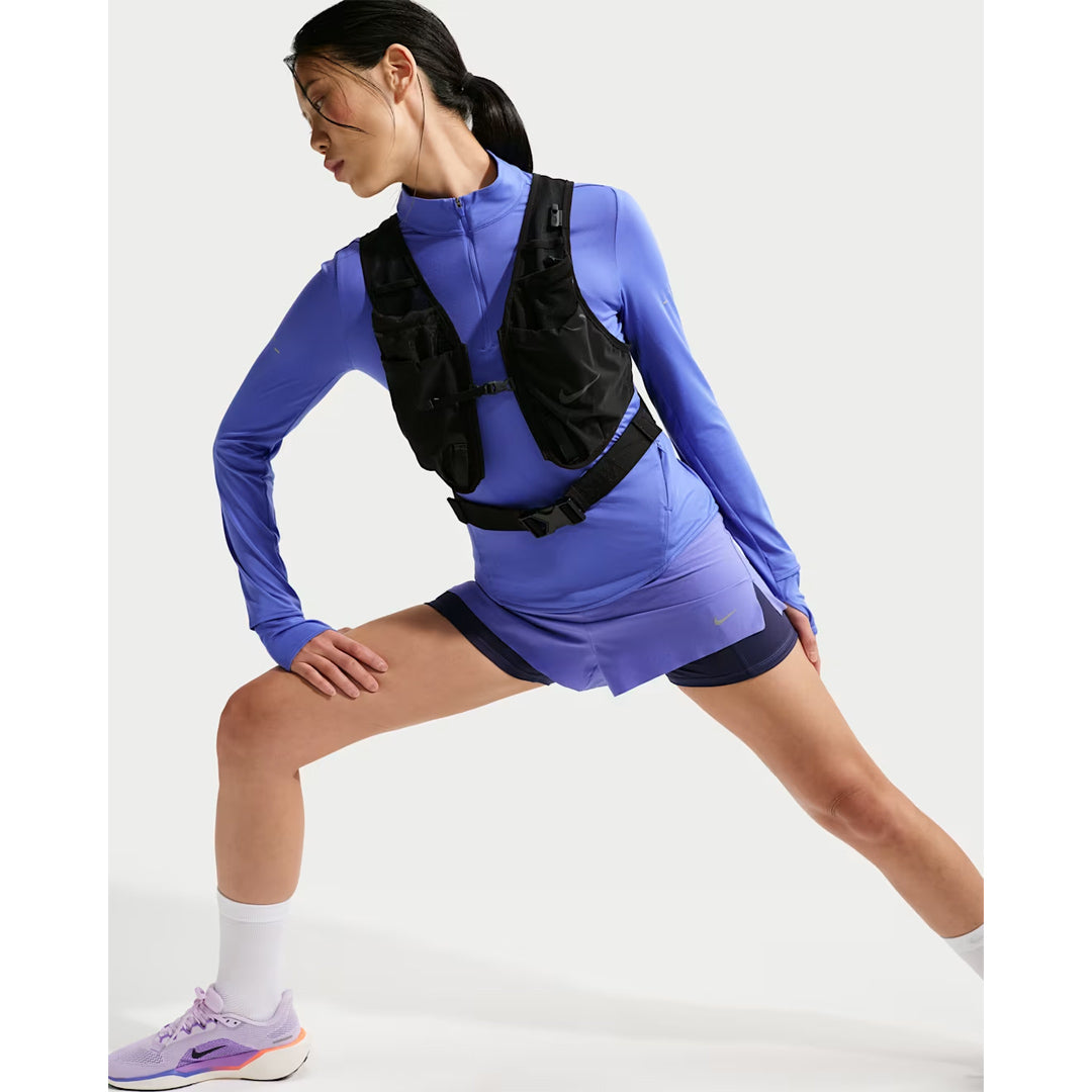 Nike Women's Swift 1/2 Zip Long Sleeve Top - Sapphire