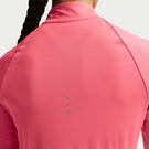 Nike Women's Swift 1/2 Zip Long Sleeve Top - Sea Coral