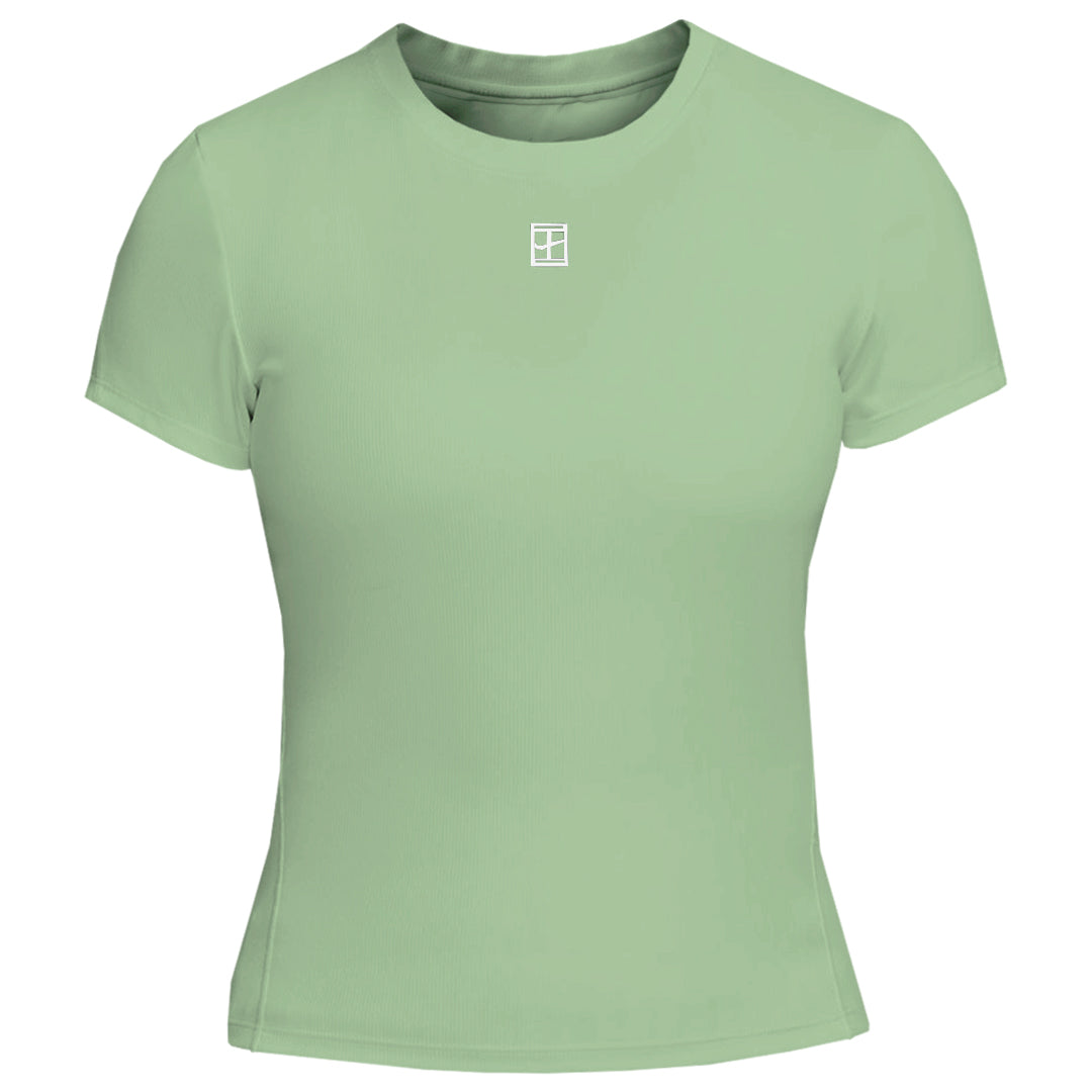 Nike Women's Advantage Short Sleeve - Steam