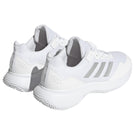 adidas Women's GameCourt 2 - Cloud White/Silver Metallic