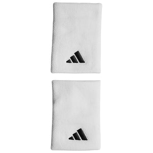 adidas Large Tennis Wristband - White/Black