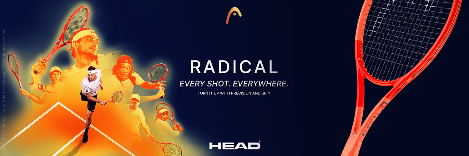 HEAD Radical racquets have been updated with Auxetic 2.0 tech. Check them out!