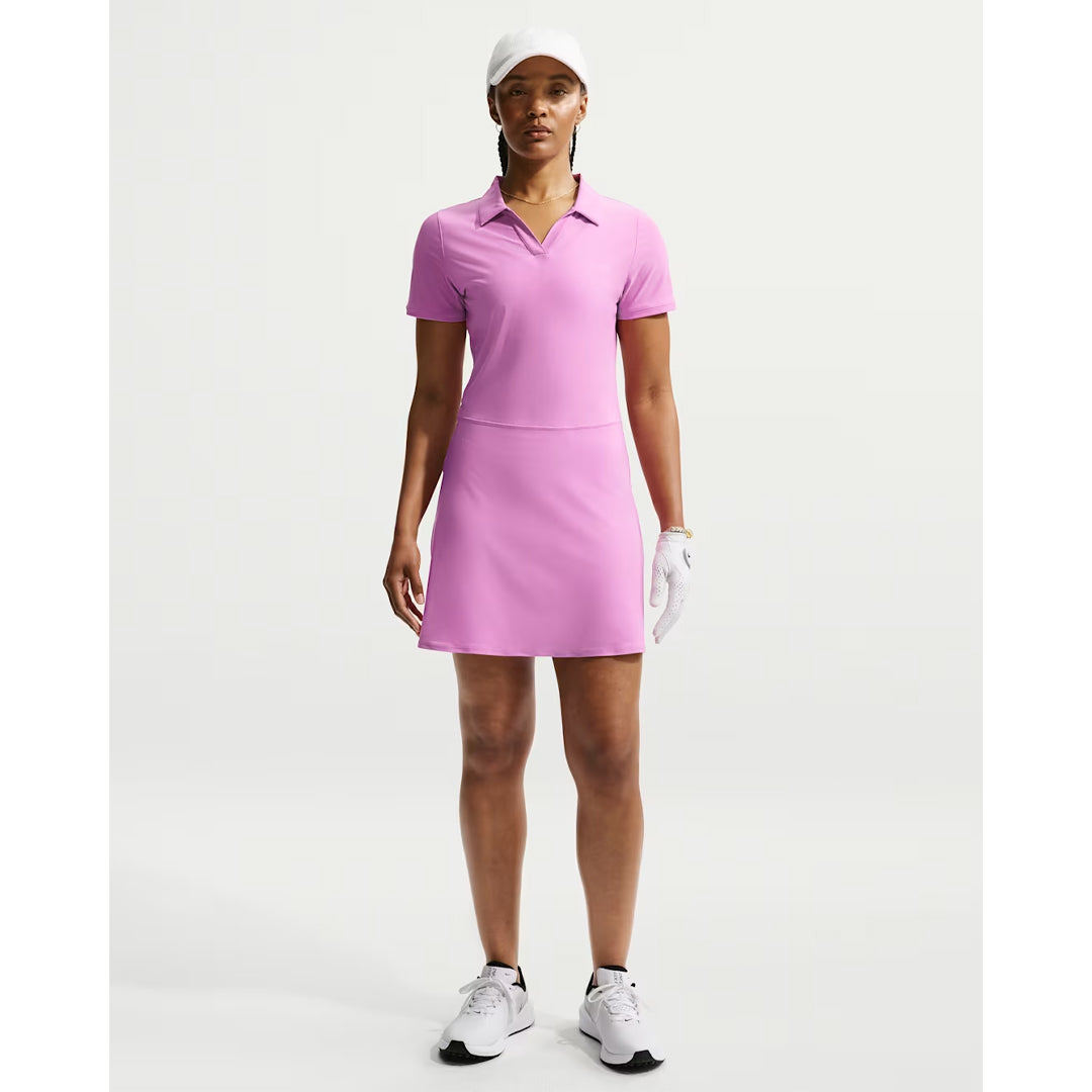 Nike Women's Victory Polo Dress - Magenta