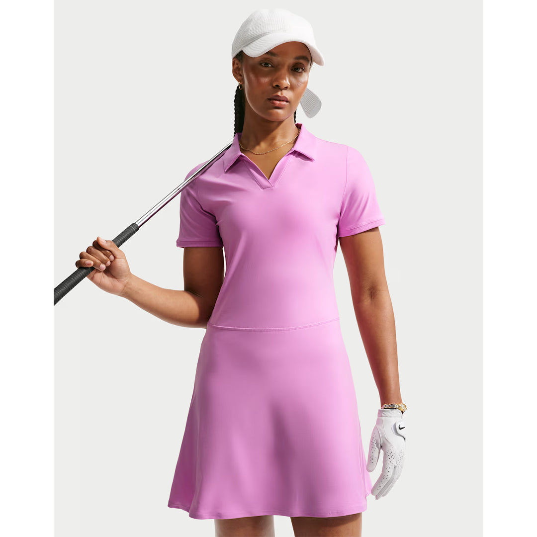 Nike Women's Victory Polo Dress - Magenta