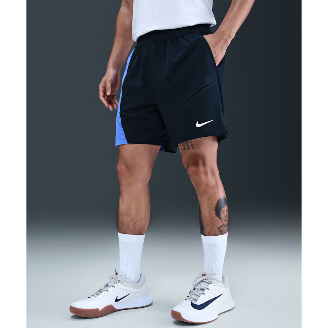 Nike Men's Slam Melbourne Short - Dark Obsidian/Sapphire