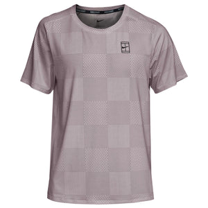 Nike Men's Advantage Print Tee - Light Violet Ore