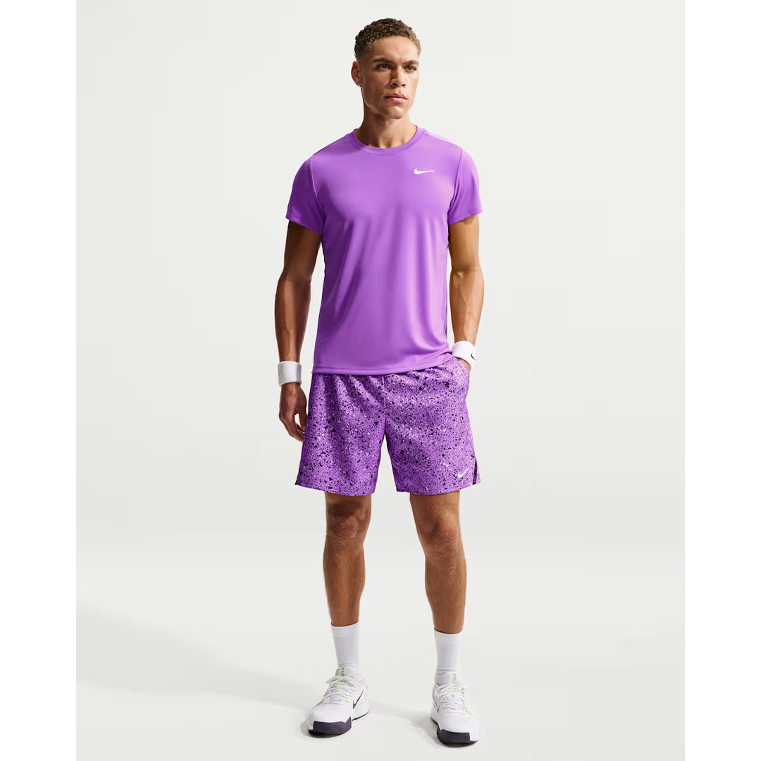 Nike Men's Victory Print 7" Short - Bright Violet