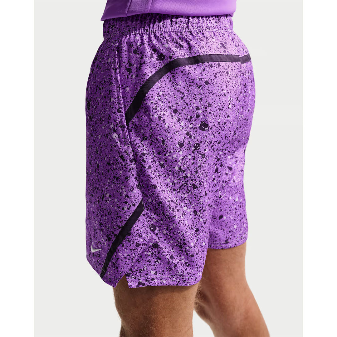 Nike Men's Victory Print 7" Short - Bright Violet