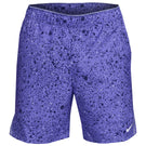 Nike Men's Victory Print 7" Short - Lapis/Light Thistle