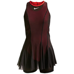 Nike Women's Slam RG Dress - Black/Light Crimson