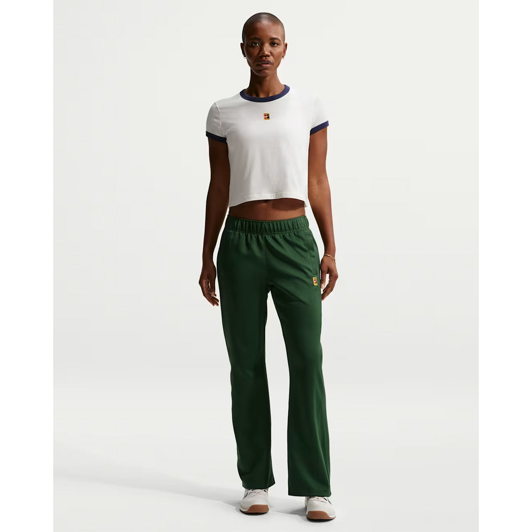 Nike Women's Court Racquet Ring Tee - Sail/Midnight Navy