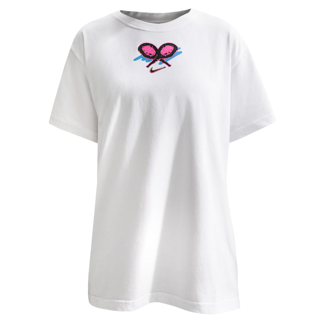 Nike Women's Slam Tee - White/Multi